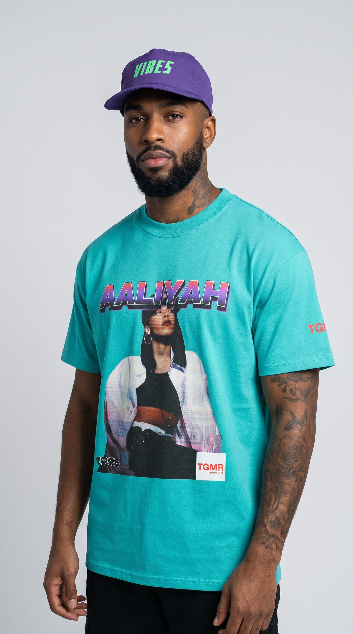 Aaliyah 1995 Boxy Fit T-Shirt